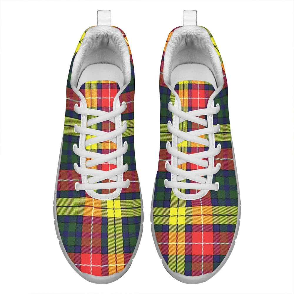 Buchanan Modern Tartan Plaid Sneakers