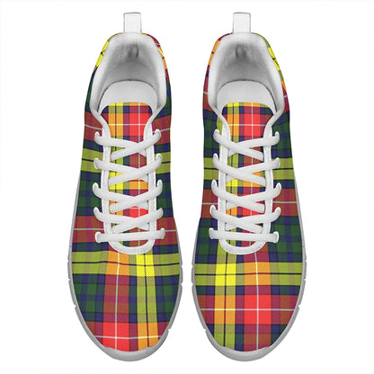 Buchanan Modern Tartan Plaid Sneakers