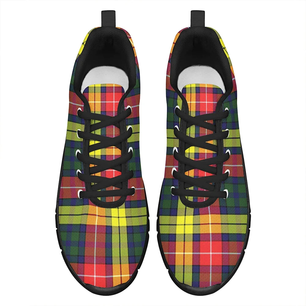 Buchanan Modern Tartan Plaid Sneakers