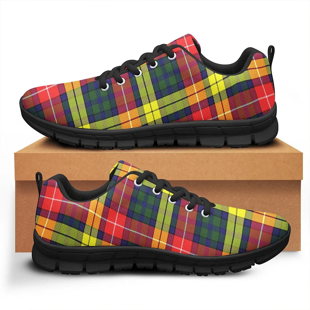 Buchanan Modern Tartan Plaid Sneakers