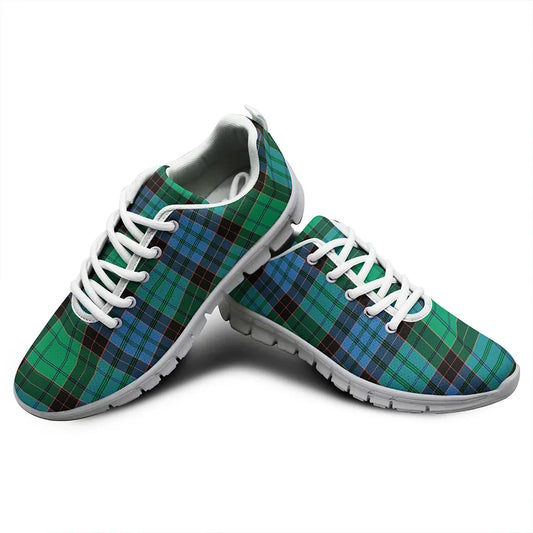 Stewart Old Ancient Tartan Plaid Sneakers