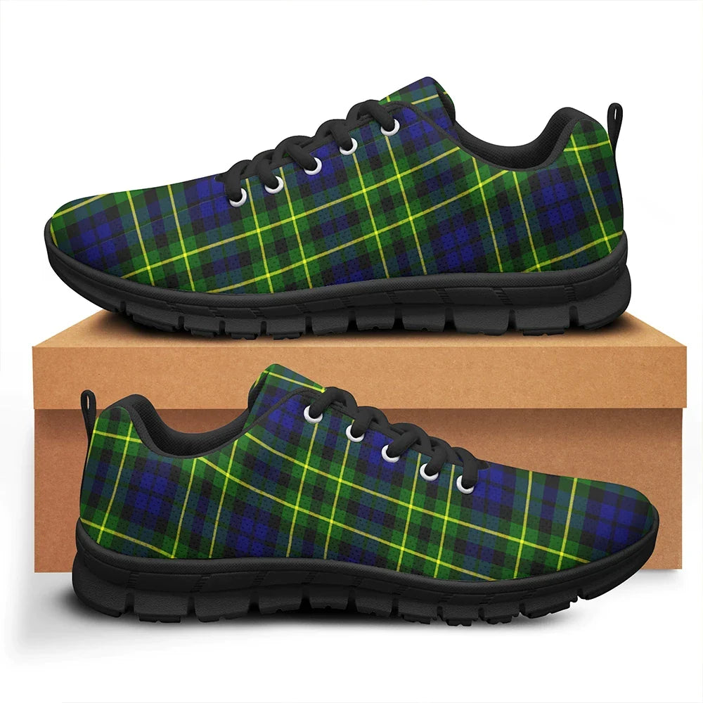 Campbell of Breadalbane Modern Tartan Plaid Sneakers