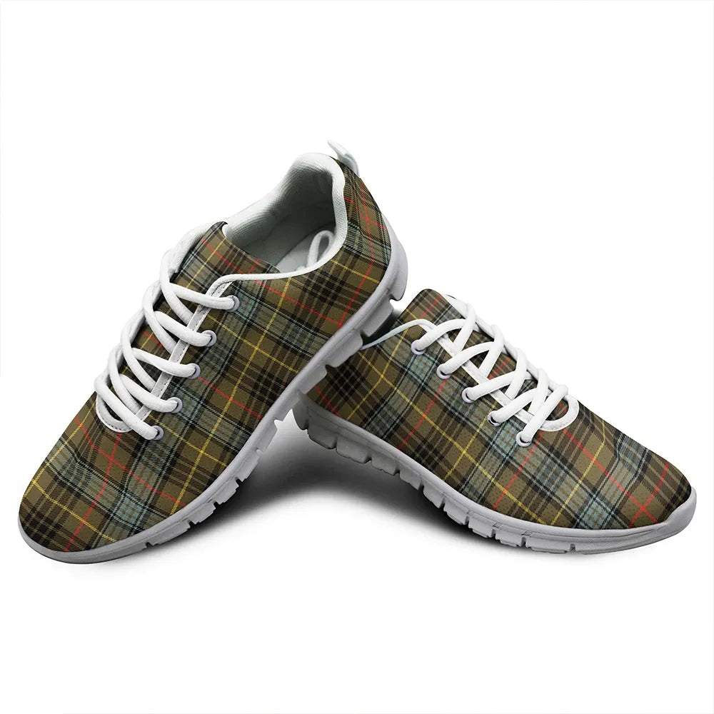 Stewart Hunting Weathered Tartan Plaid Sneakers