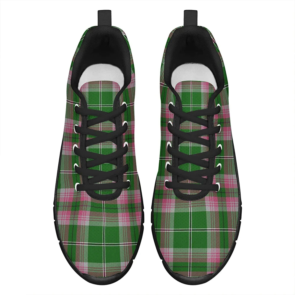 Gray Hunting Tartan Plaid Sneakers