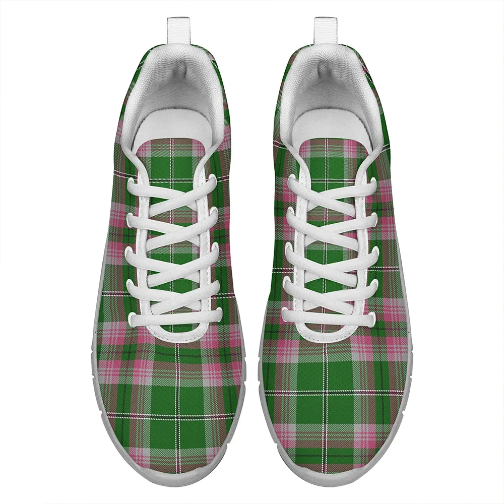 Gray Hunting Tartan Plaid Sneakers