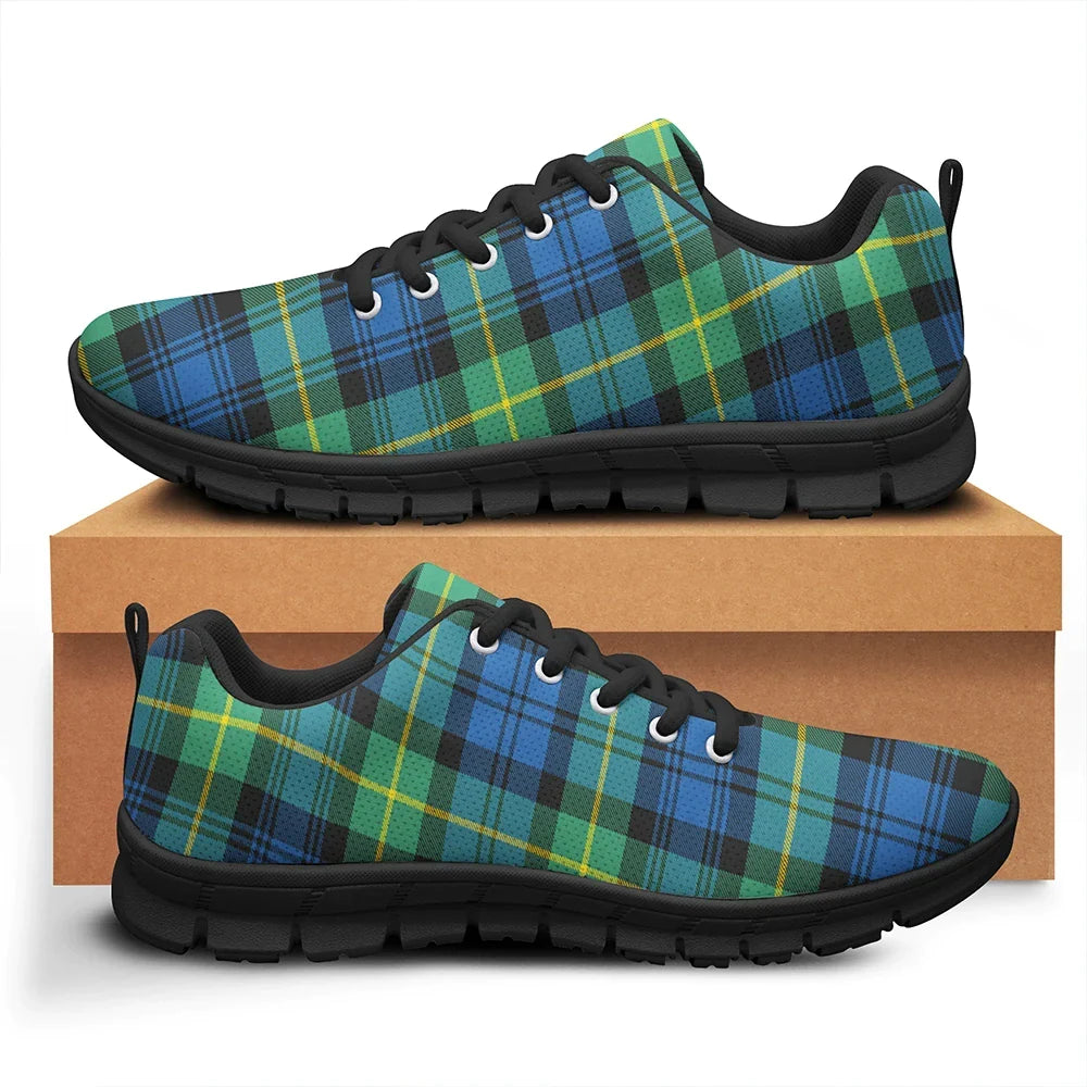 Gordon Ancient Tartan Plaid Sneakers