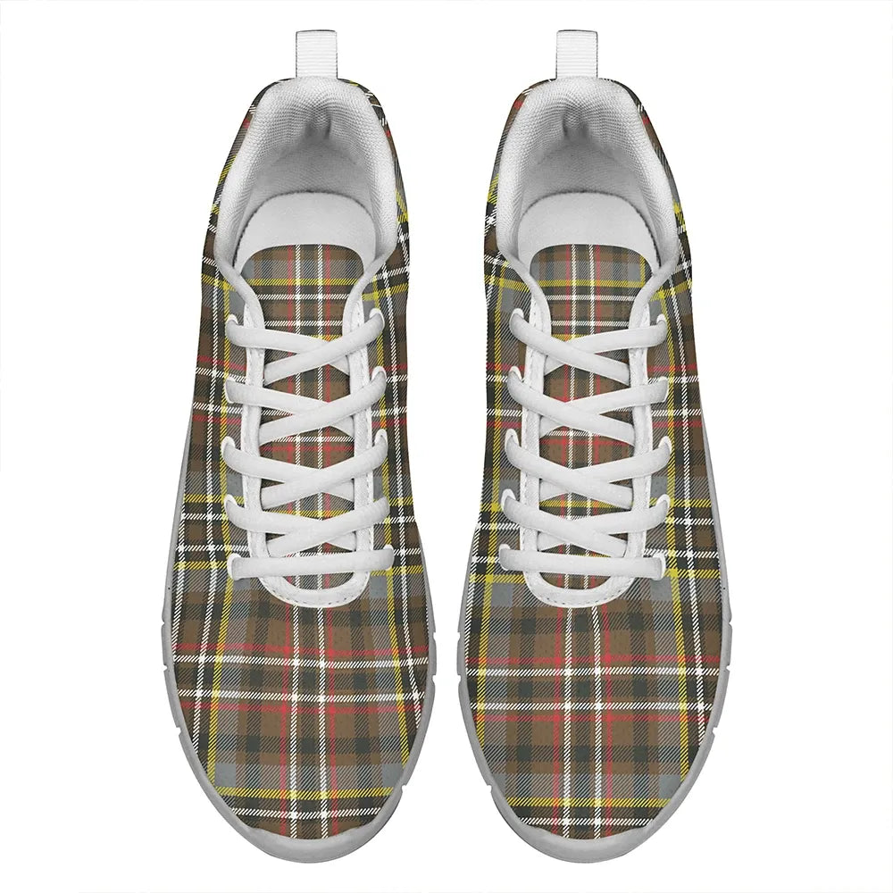 SCOTT GREEN WEATHERED Tartan Plaid Sneakers