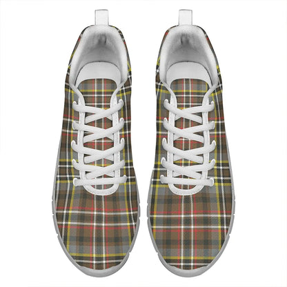 SCOTT GREEN WEATHERED Tartan Plaid Sneakers