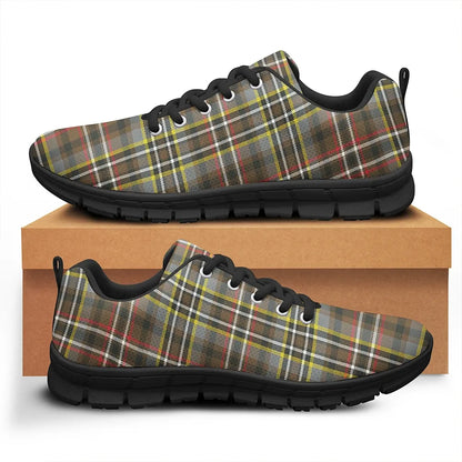 SCOTT GREEN WEATHERED Tartan Plaid Sneakers