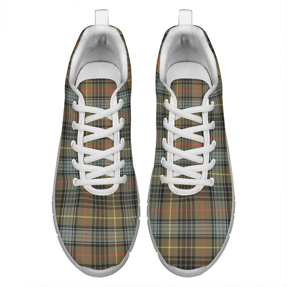 Stewart Hunting Weathered Tartan Plaid Sneakers