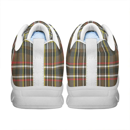 SCOTT GREEN WEATHERED Tartan Plaid Sneakers