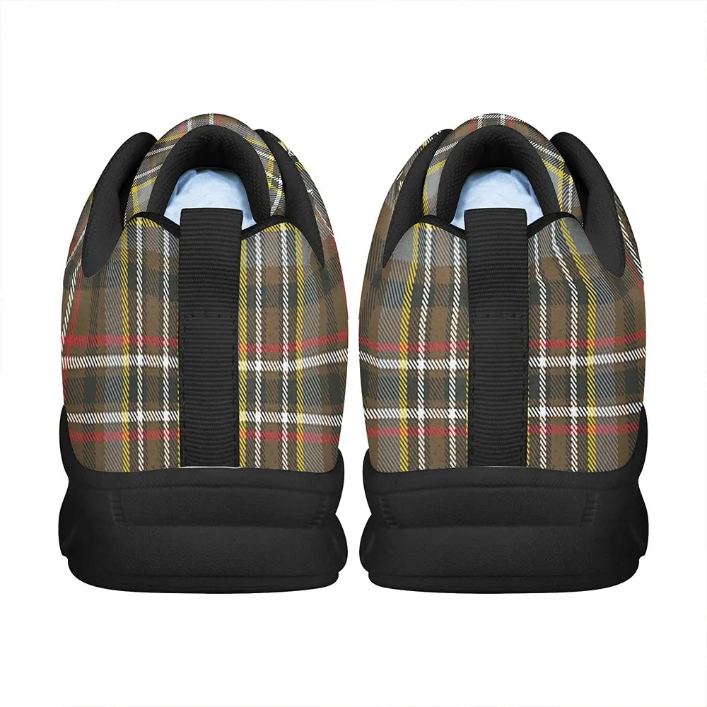 SCOTT GREEN WEATHERED Tartan Plaid Sneakers