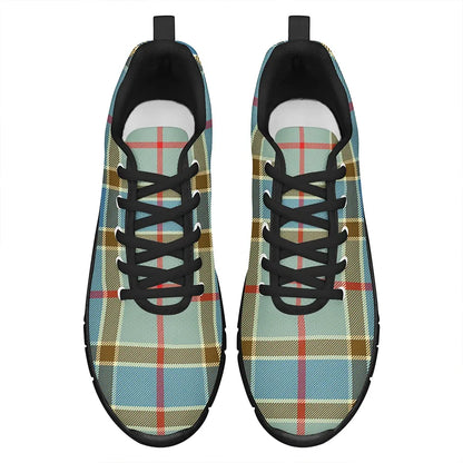 Balfour Blue Tartan Plaid Sneakers