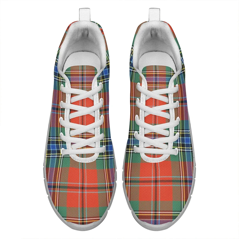 MacLean of Duart Ancient Tartan Plaid Sneakers