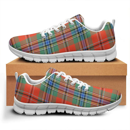 MacLean of Duart Ancient Tartan Plaid Sneakers