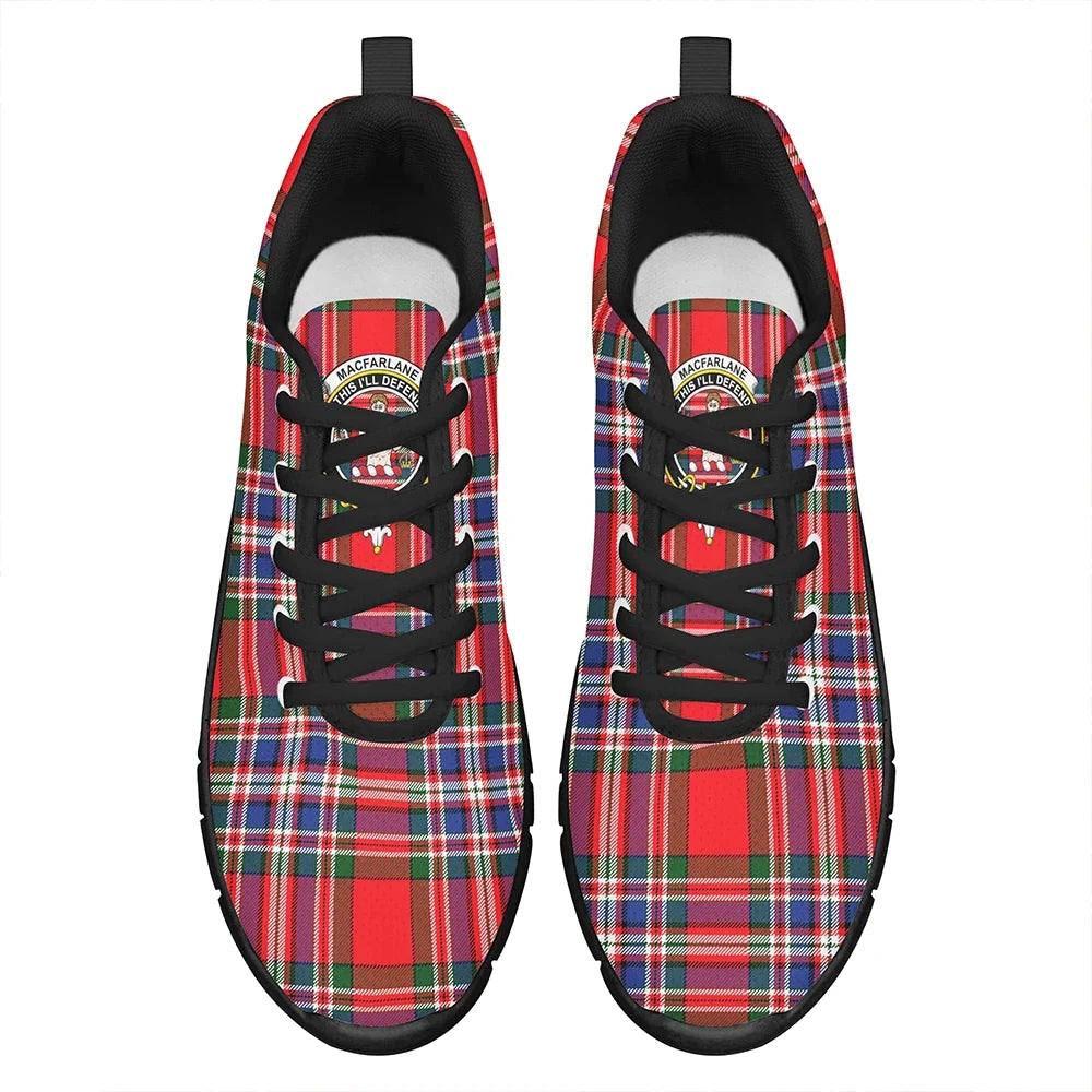 MacFarlane Modern Tartan Crest Sneakers