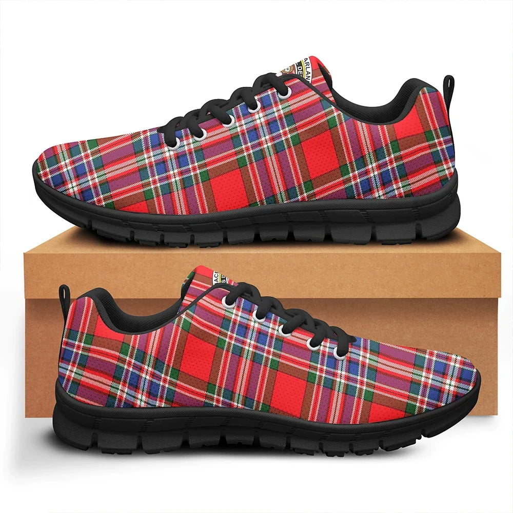 MacFarlane Modern Tartan Crest Sneakers