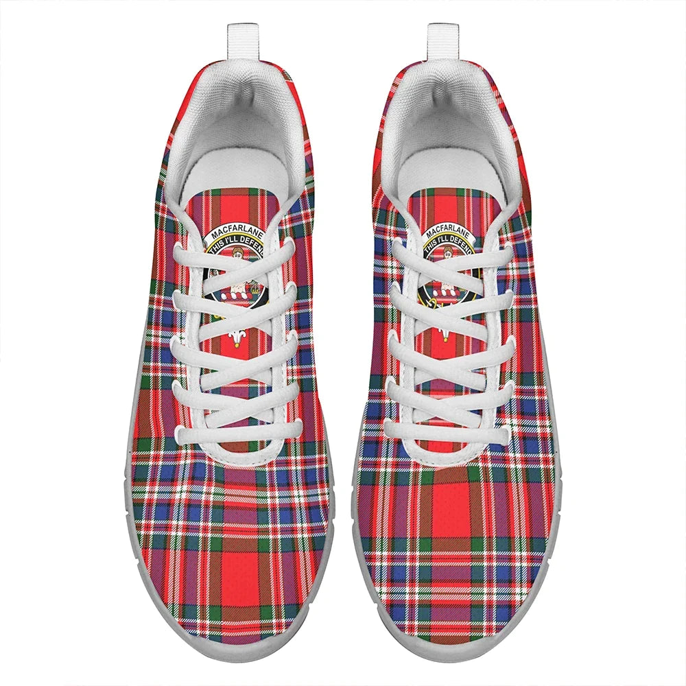 MacFarlane Modern Tartan Crest Sneakers