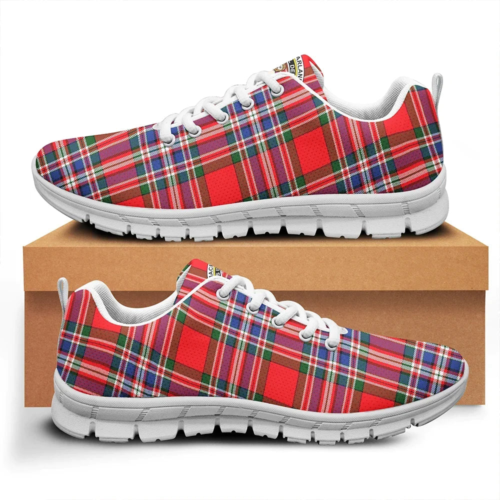 MacFarlane Modern Tartan Crest Sneakers