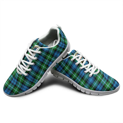 Lyon Clan Tartan Crest Sneakers