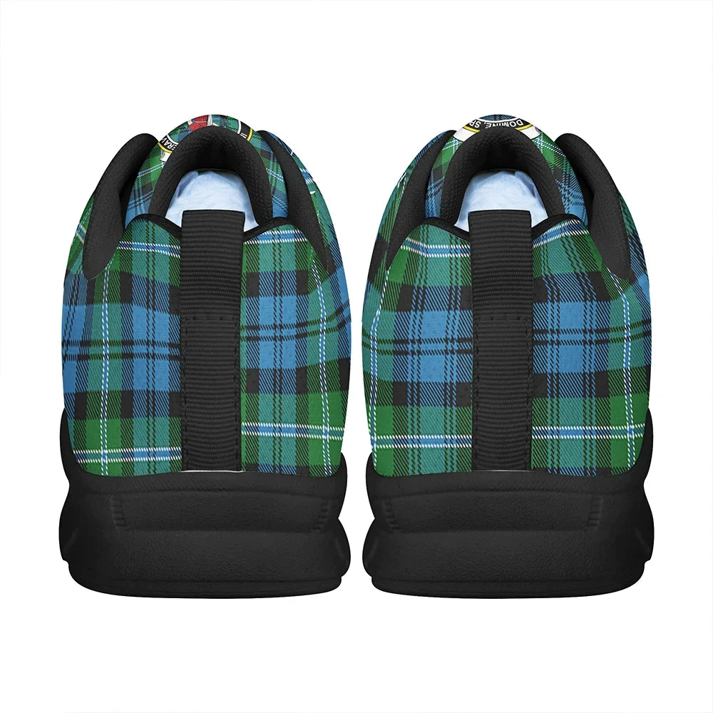 Lyon Clan Tartan Crest Sneakers