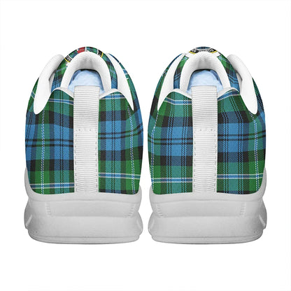 Lyon Clan Tartan Crest Sneakers