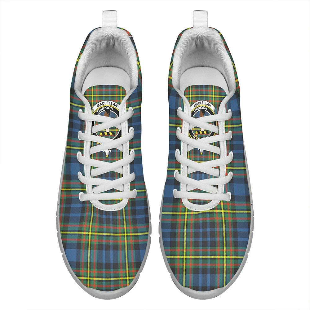 MacLellan Ancient Tartan Crest Sneakers