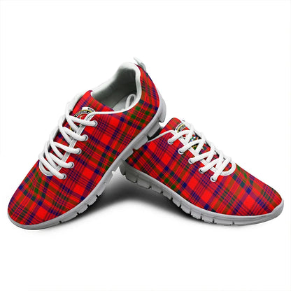 Murray of Tulloch Modern Tartan Crest Sneakers