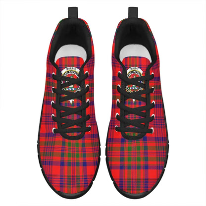 Murray of Tulloch Modern Tartan Crest Sneakers