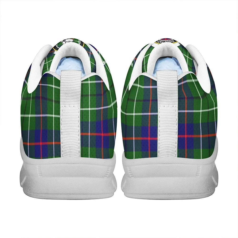 Duncan Modern Tartan Crest Sneakers