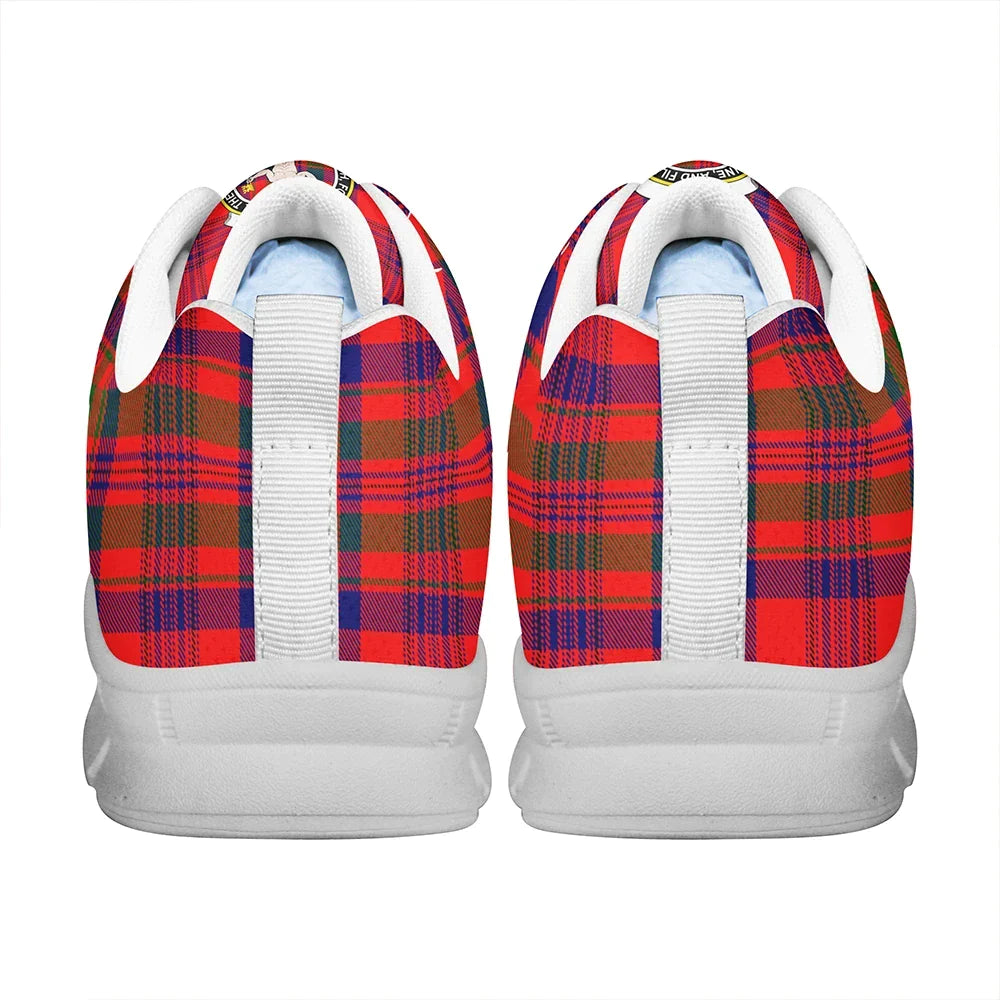 Murray of Tulloch Modern Tartan Crest Sneakers