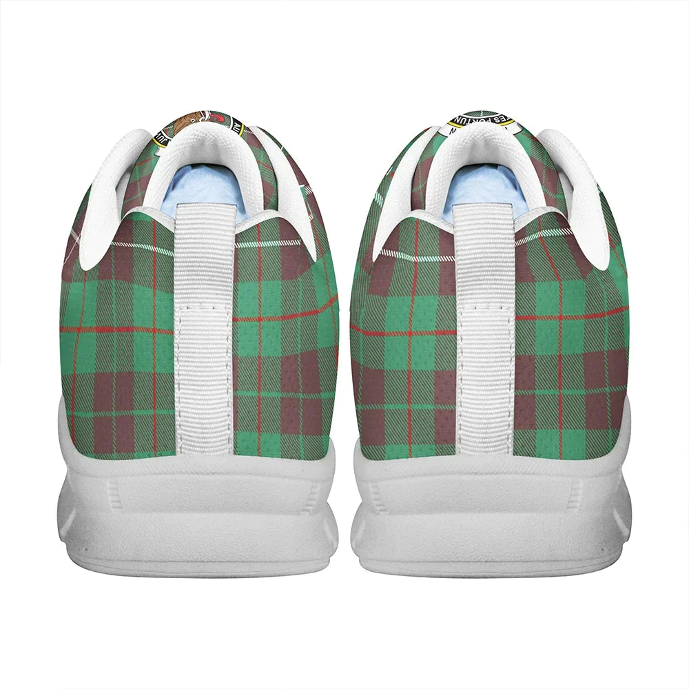 MacKinnon Hunting Ancient Tartan Crest Sneakers