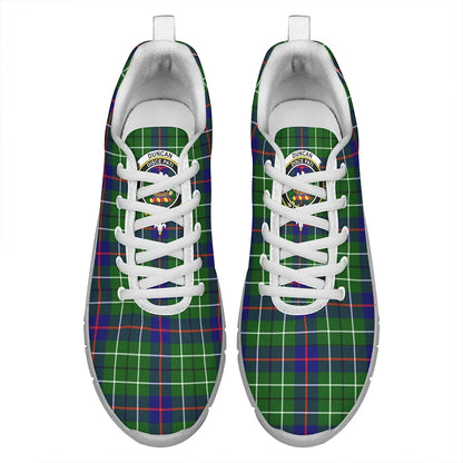 Duncan Modern Tartan Crest Sneakers