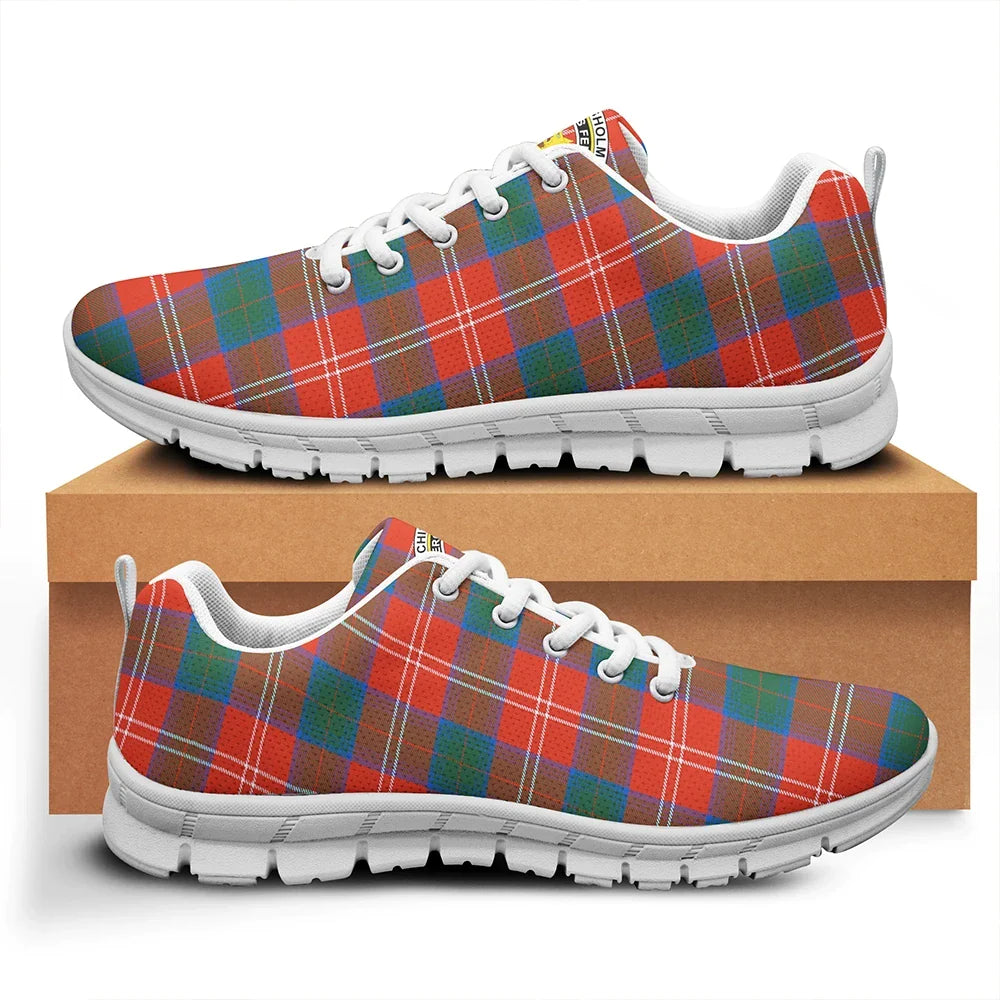 Chisholm Ancient Tartan Crest Sneakers