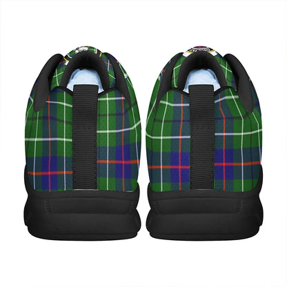 Duncan Modern Tartan Crest Sneakers