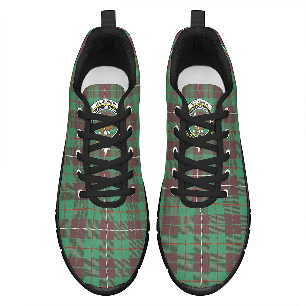 MacKinnon Hunting Ancient Tartan Crest Sneakers