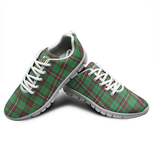 MacKinnon Hunting Ancient Tartan Crest Sneakers