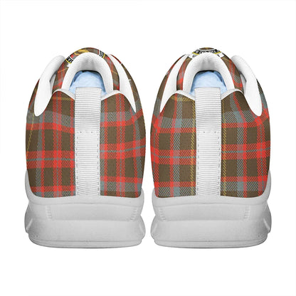 MacKintosh Hunting Weathered Tartan Crest Sneakers