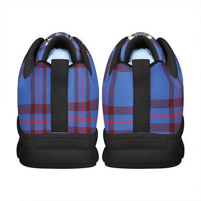 Elliot Modern Tartan Crest Sneakers