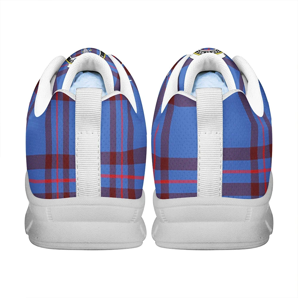 Elliot Modern Tartan Crest Sneakers