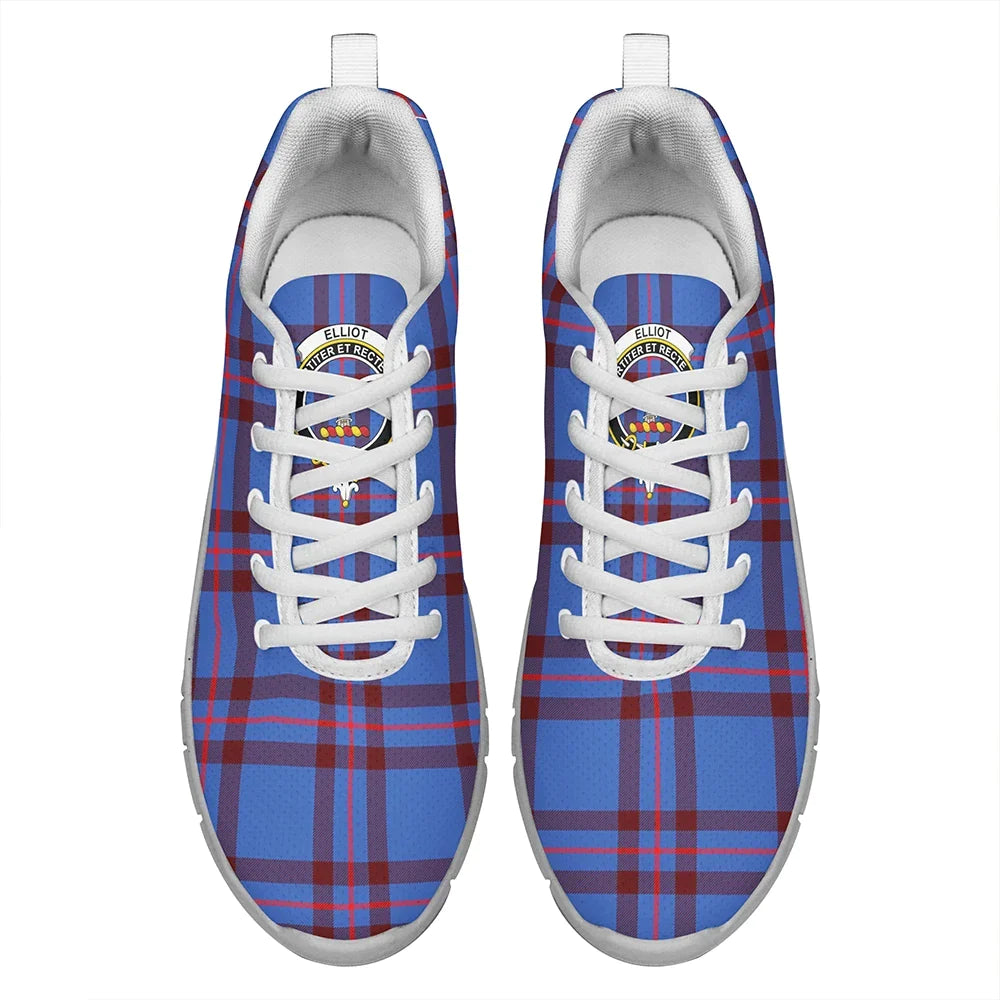 Elliot Modern Tartan Crest Sneakers