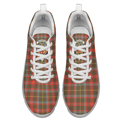 MacKintosh Hunting Weathered Tartan Crest Sneakers