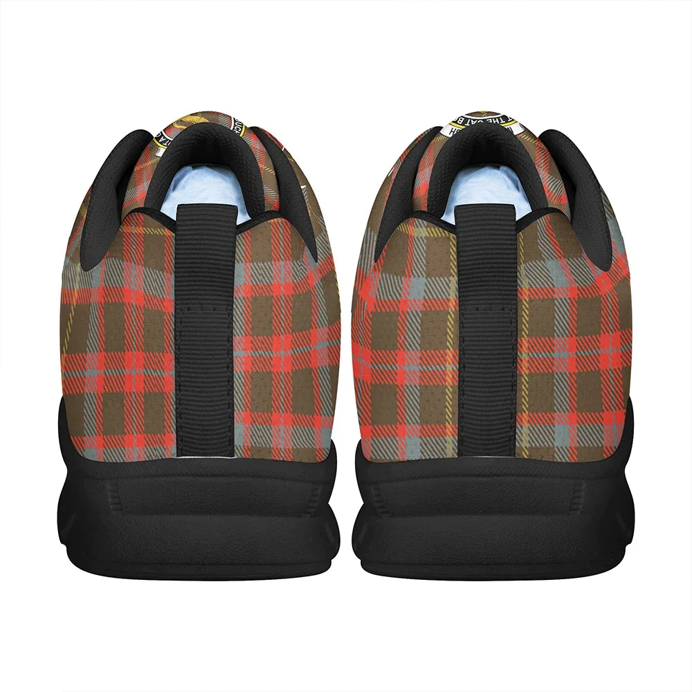 MacKintosh Hunting Weathered Tartan Crest Sneakers