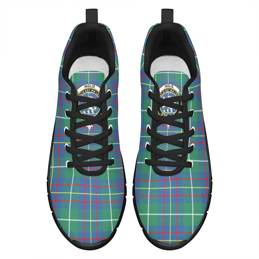 Inglis Ancient Tartan Crest Sneakers