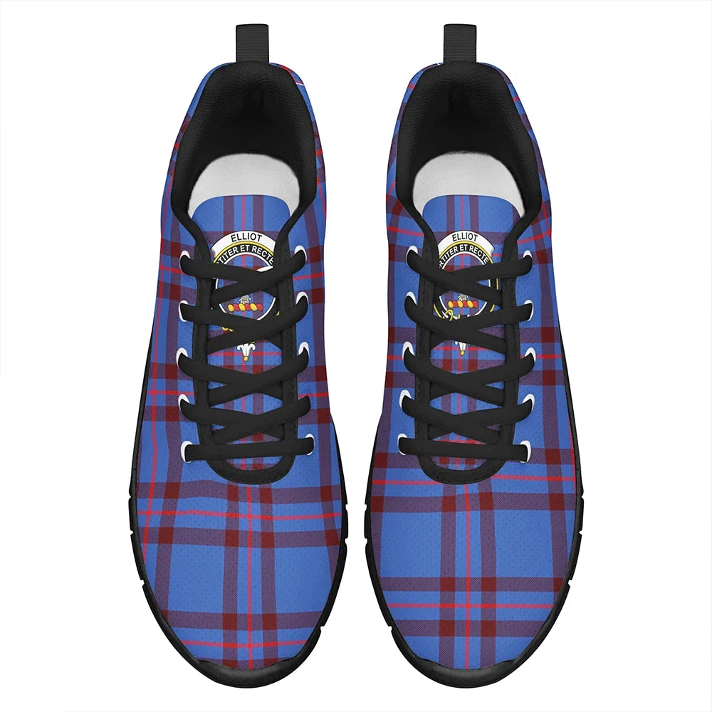 Elliot Modern Tartan Crest Sneakers