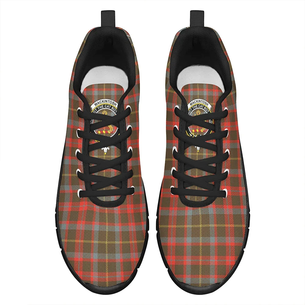 MacKintosh Hunting Weathered Tartan Crest Sneakers