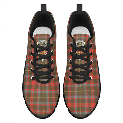 MacKintosh Hunting Weathered Tartan Crest Sneakers