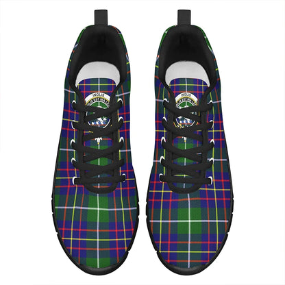 Inglis Modern Tartan Crest Sneakers