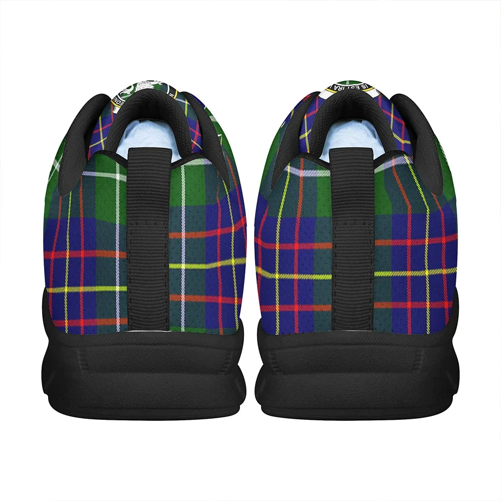 Inglis Modern Tartan Crest Sneakers