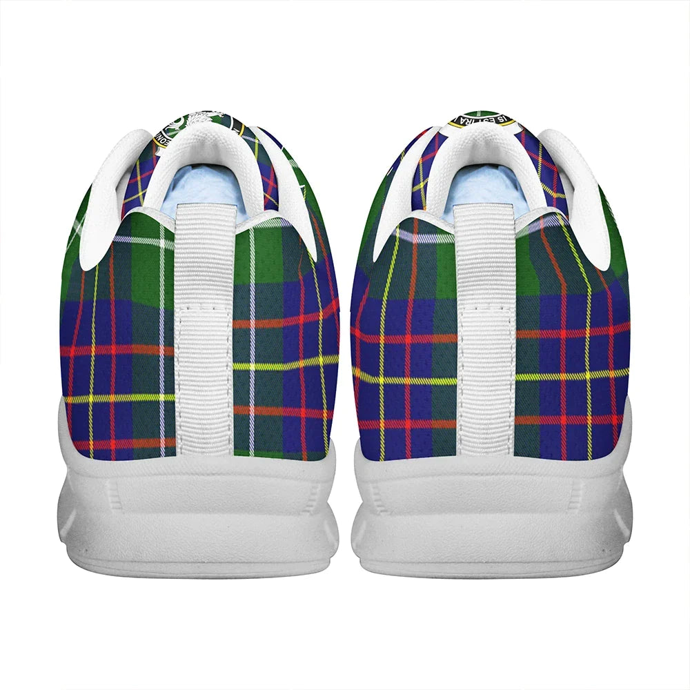 Inglis Modern Tartan Crest Sneakers